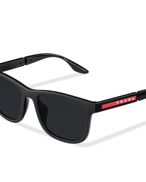 prada linea rossa sonnebrille|Prada Eyewear Linea Rossa Sunglasses .